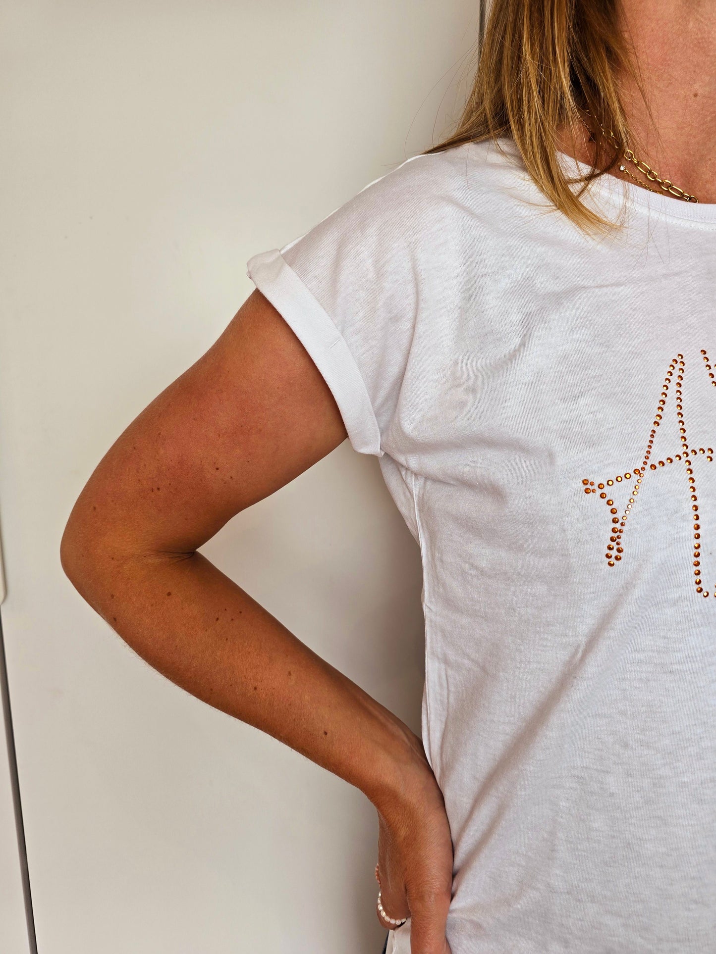 Be Famous Shirt Holy Aperoly Strass