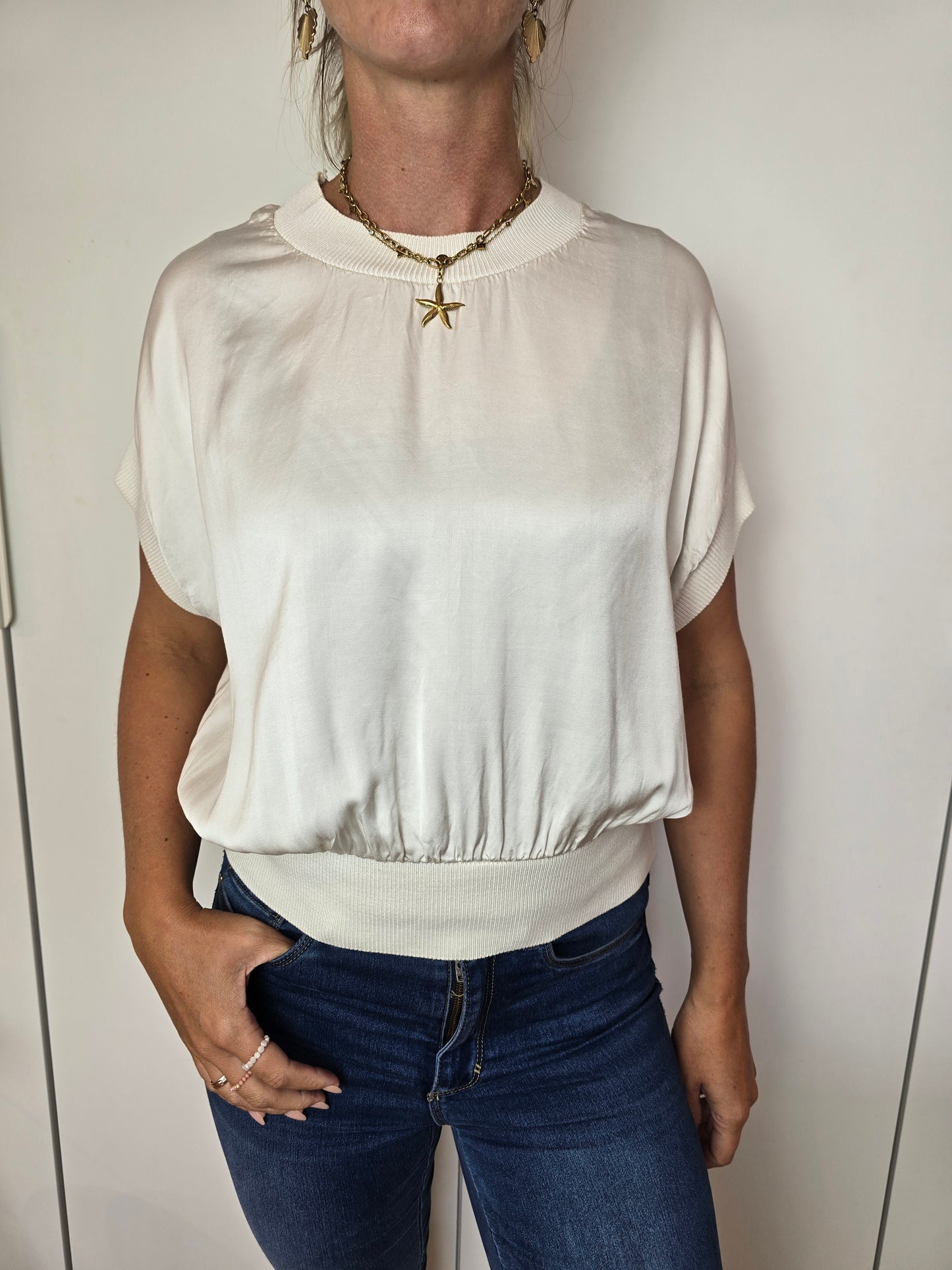 Top Satin Dolman