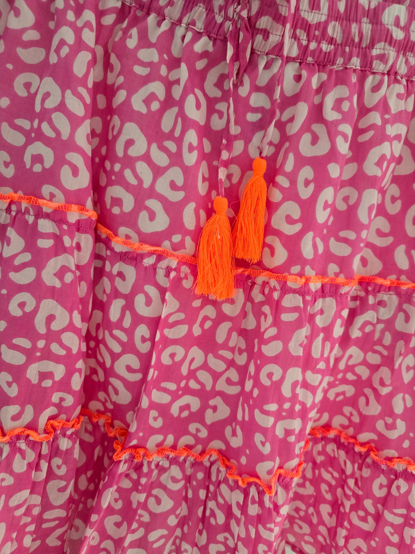ZWILLINGSHERZ Rock - Leo Pink/Weiß Gr. L/XL