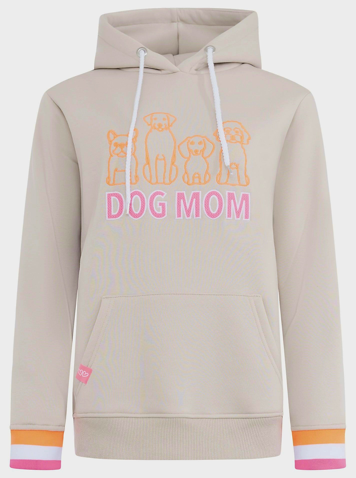 Zwillingsherz Hoodie "Dog Mom"