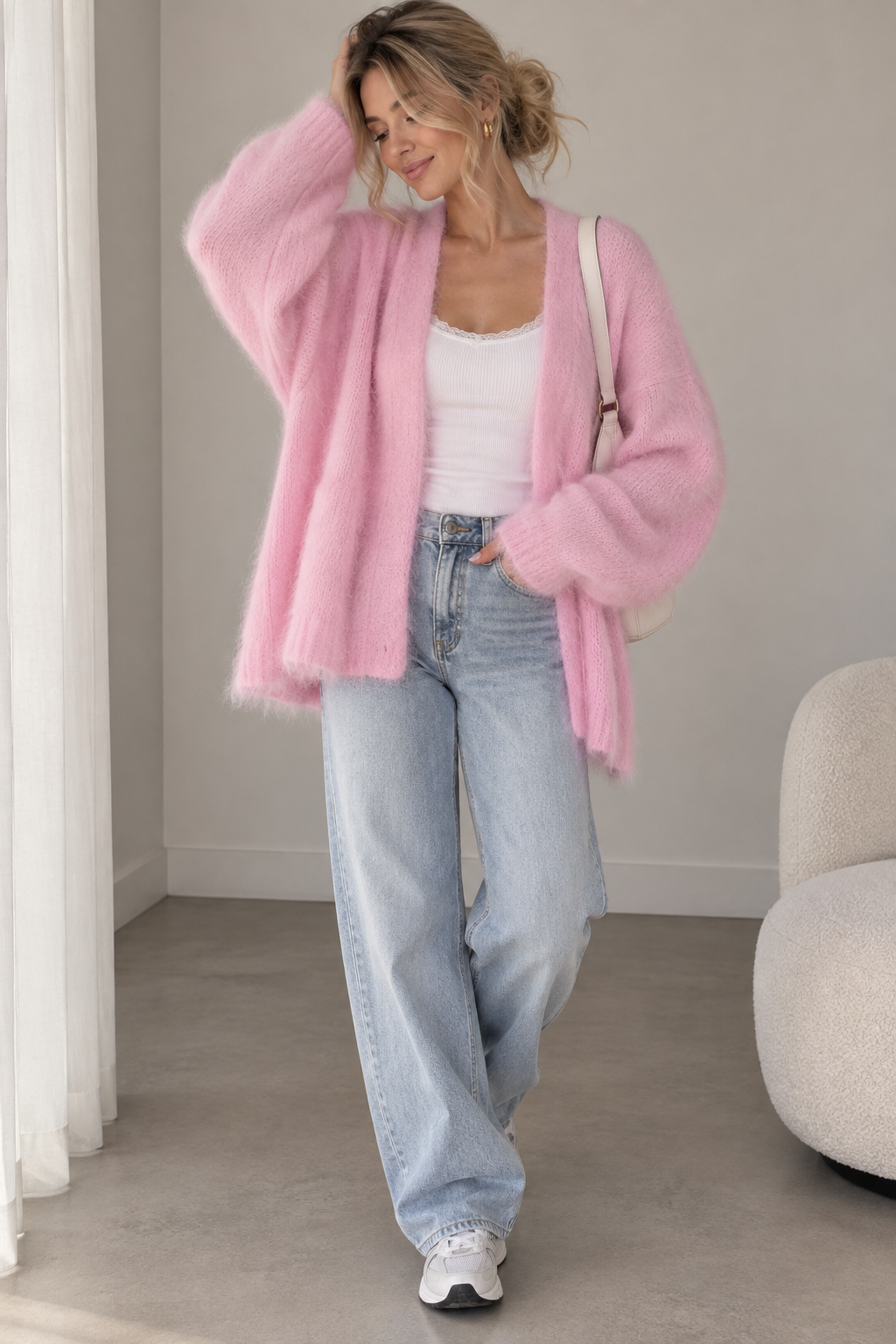 Mohair Cardigan