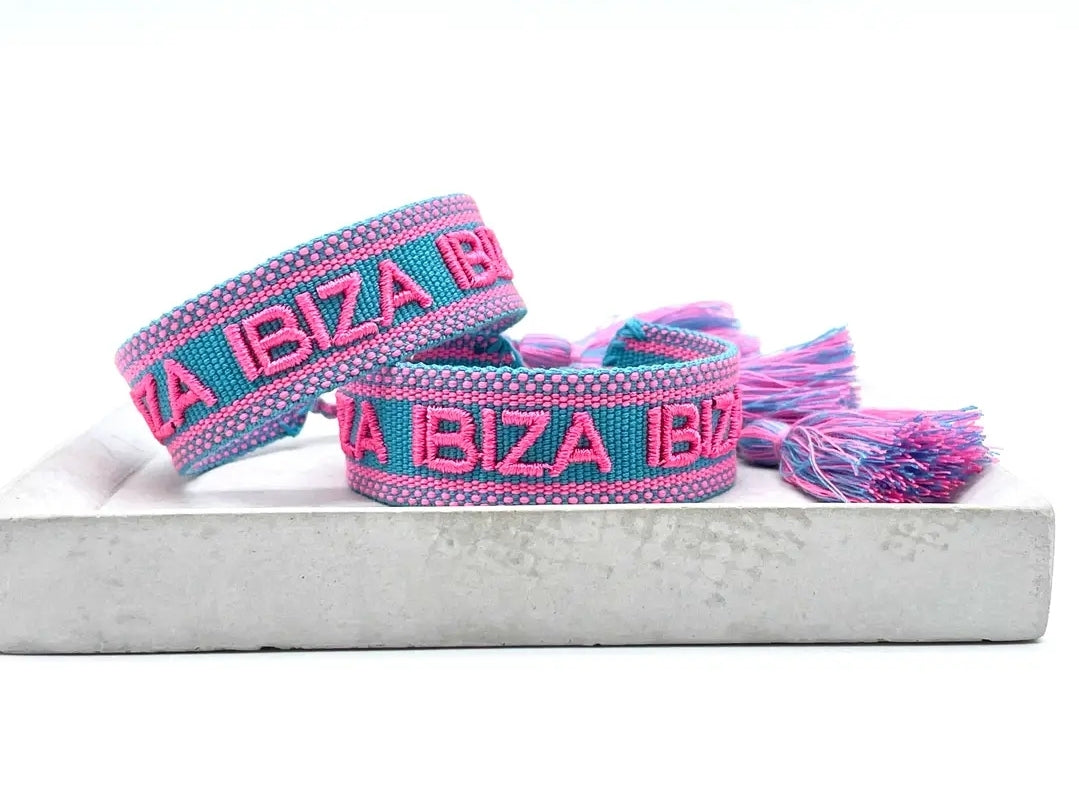 IBIZA Statement Armband gewebt im Boho Style