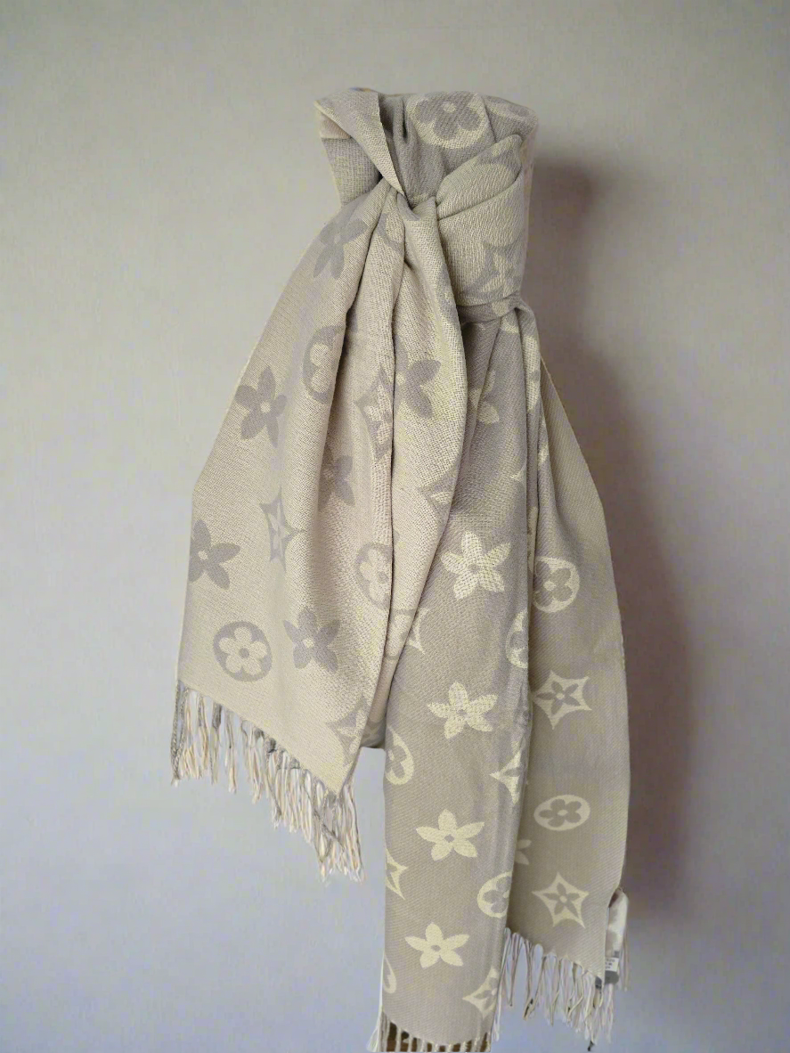 Wende Schal LOUISA taupe