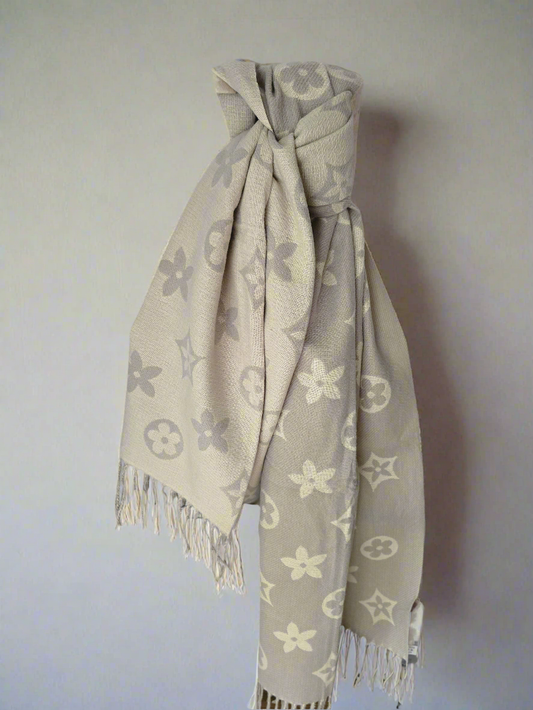 Wende Schal LOUISA taupe