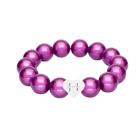 Armband Magic Pearls - Berry
