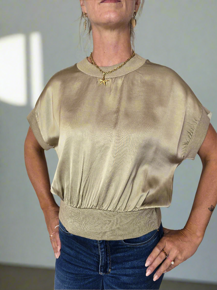 Top Satin Dolman