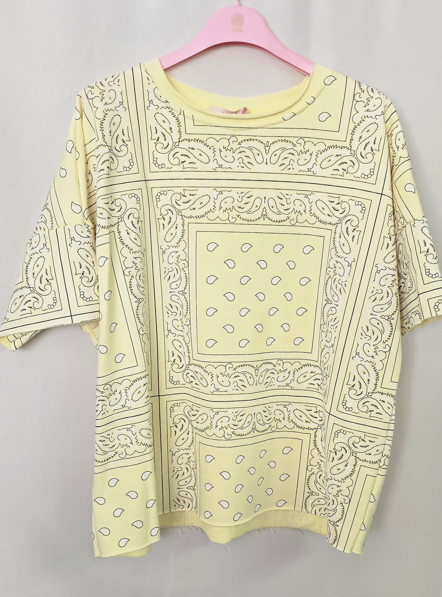 Damen Oberteil Bandana Print