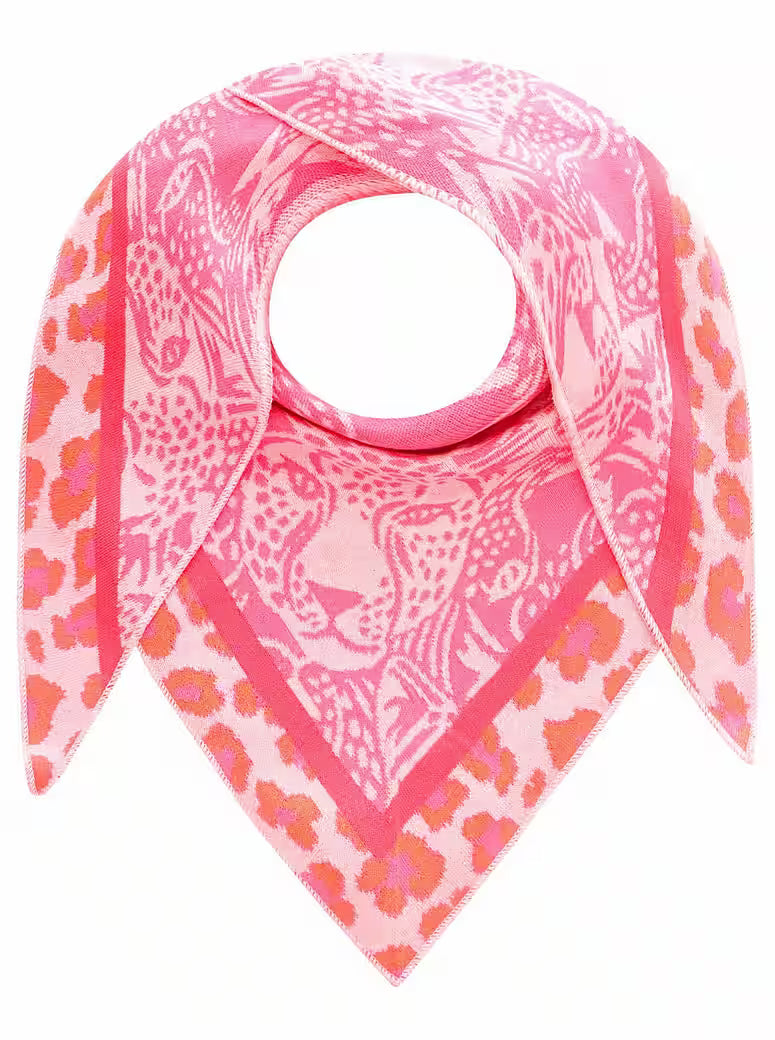 Zwillingsherz Dreieckstuch-/Schal ANGRY LEO