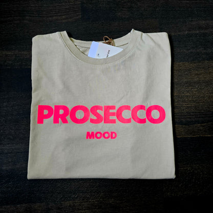 Damen T-Shirt „PROSECCO MOOD“ – Sommer Statement Shirt