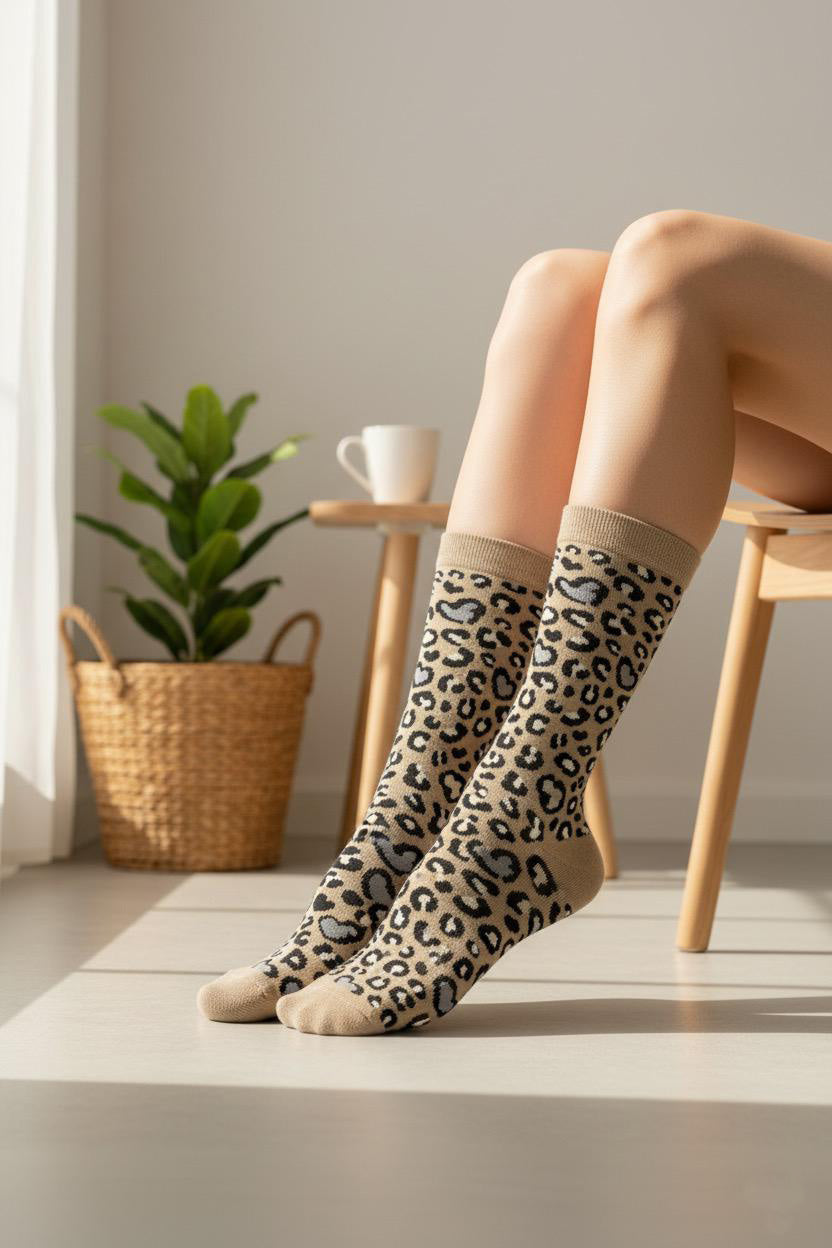 Socken Leo & Heart