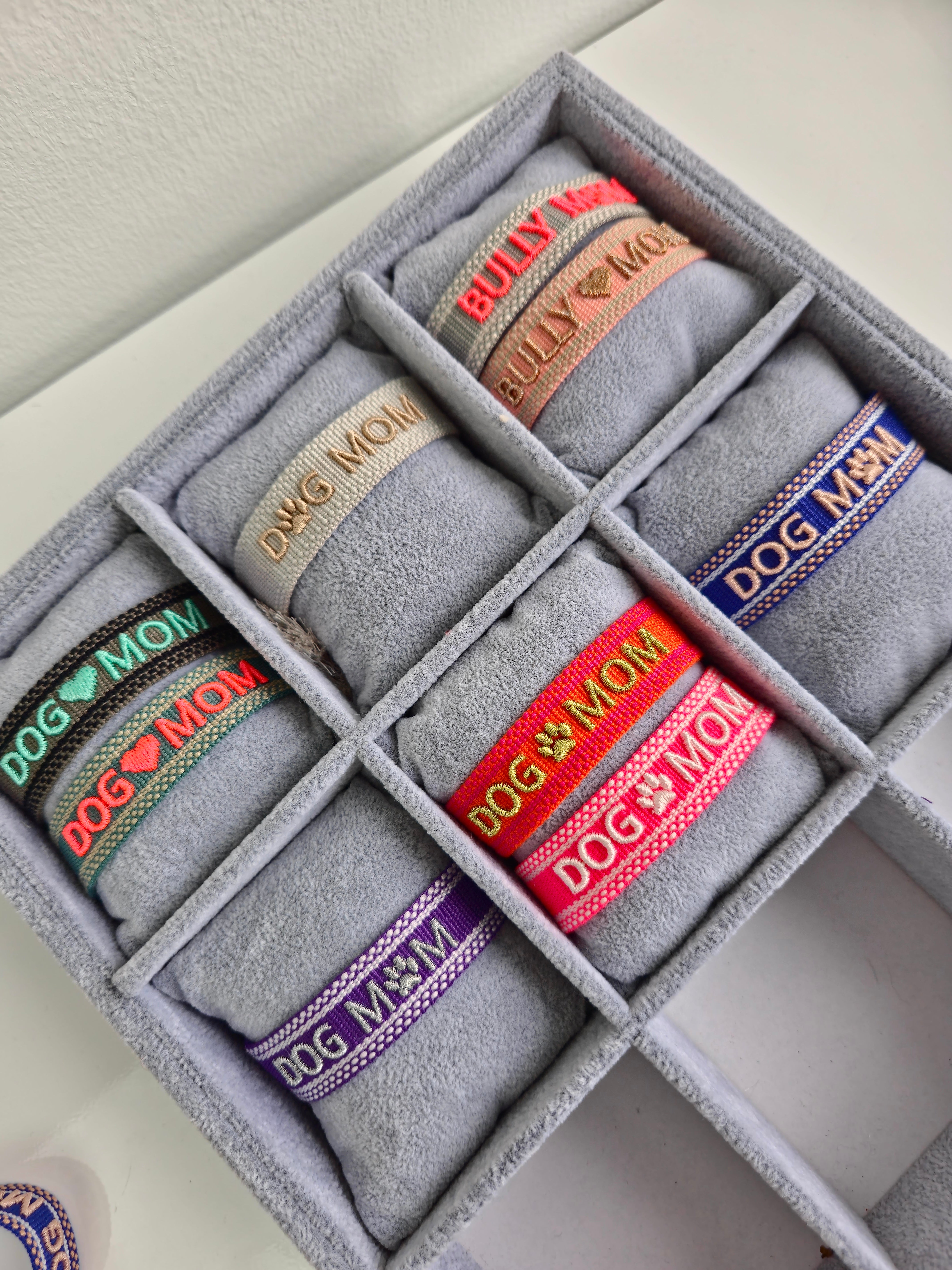 Statement Armband gewebt  DOG MOM #15