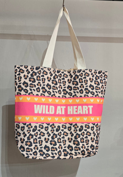 Zwillingsherz Shopper/Badetasche