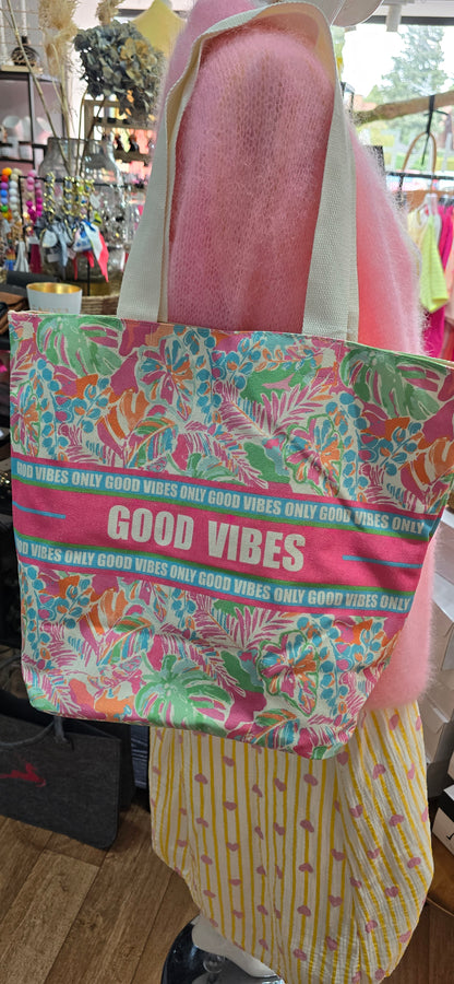 Zwillingsherz Shopper/Badetasche