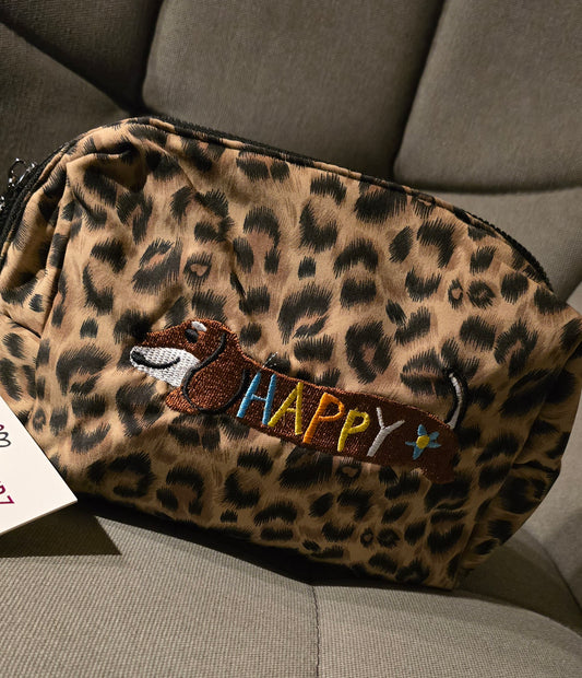 Zwillingsherz Beautycase Leo Dackel