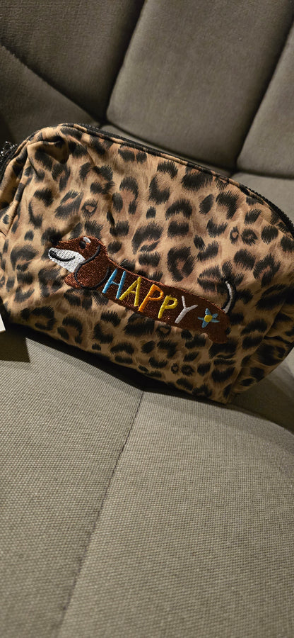 Zwillingsherz Beautycase Leo Dackel