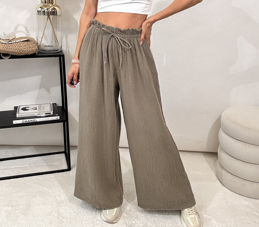 Musselin Hose lang