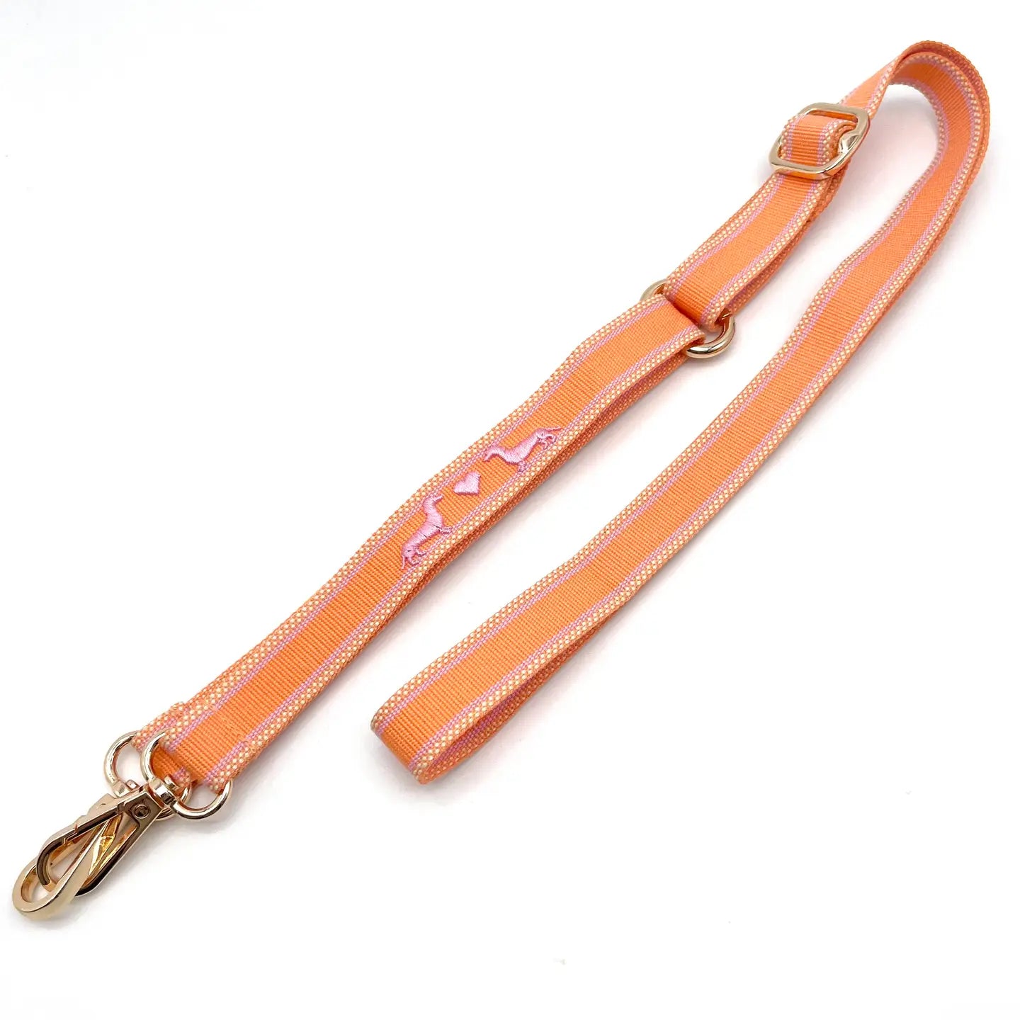 Statement Gurt 3 in 1 - DACKEL LIEBE Rosa
