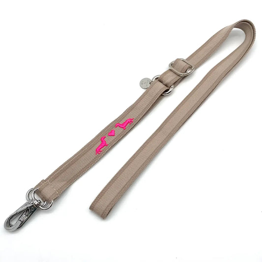 Statement Gurt 3 in 1 - DACKEL LIEBE PINK