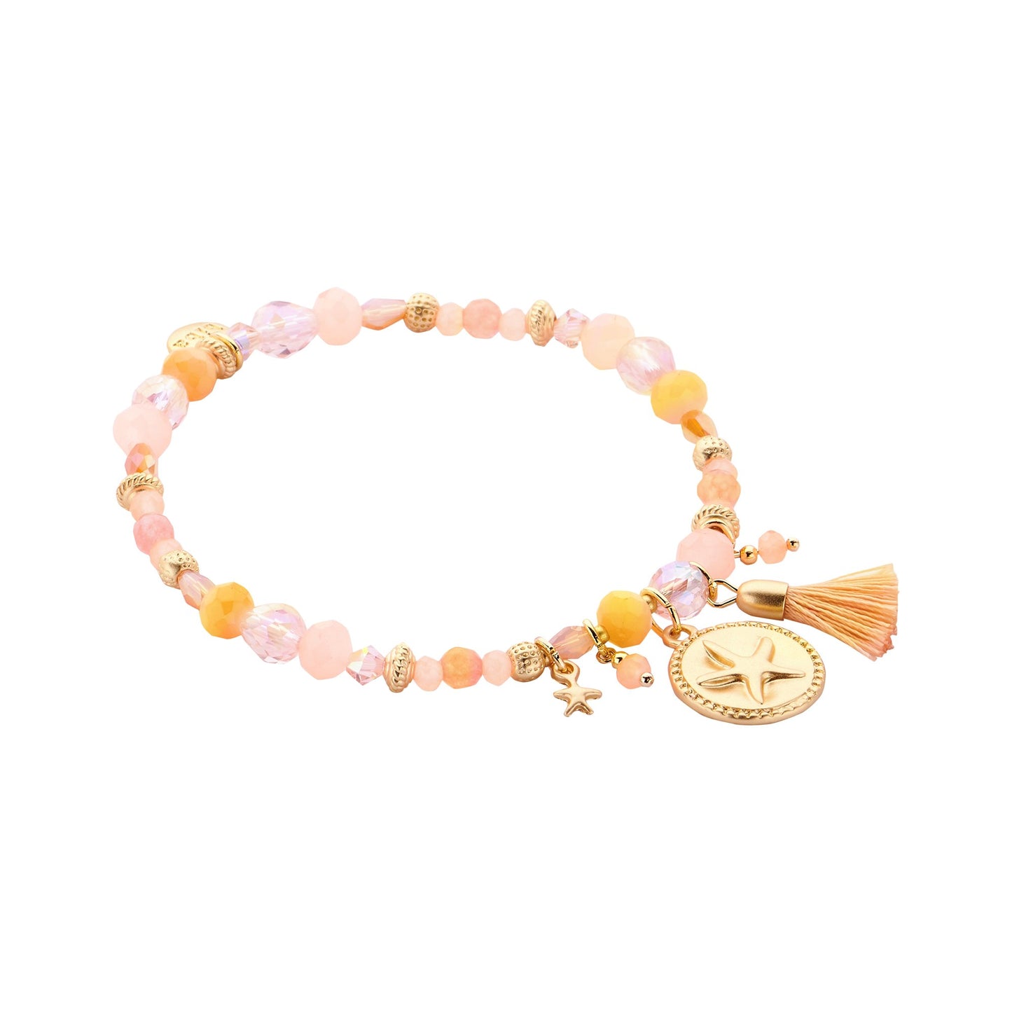 Perlenarmband Boho Maritim