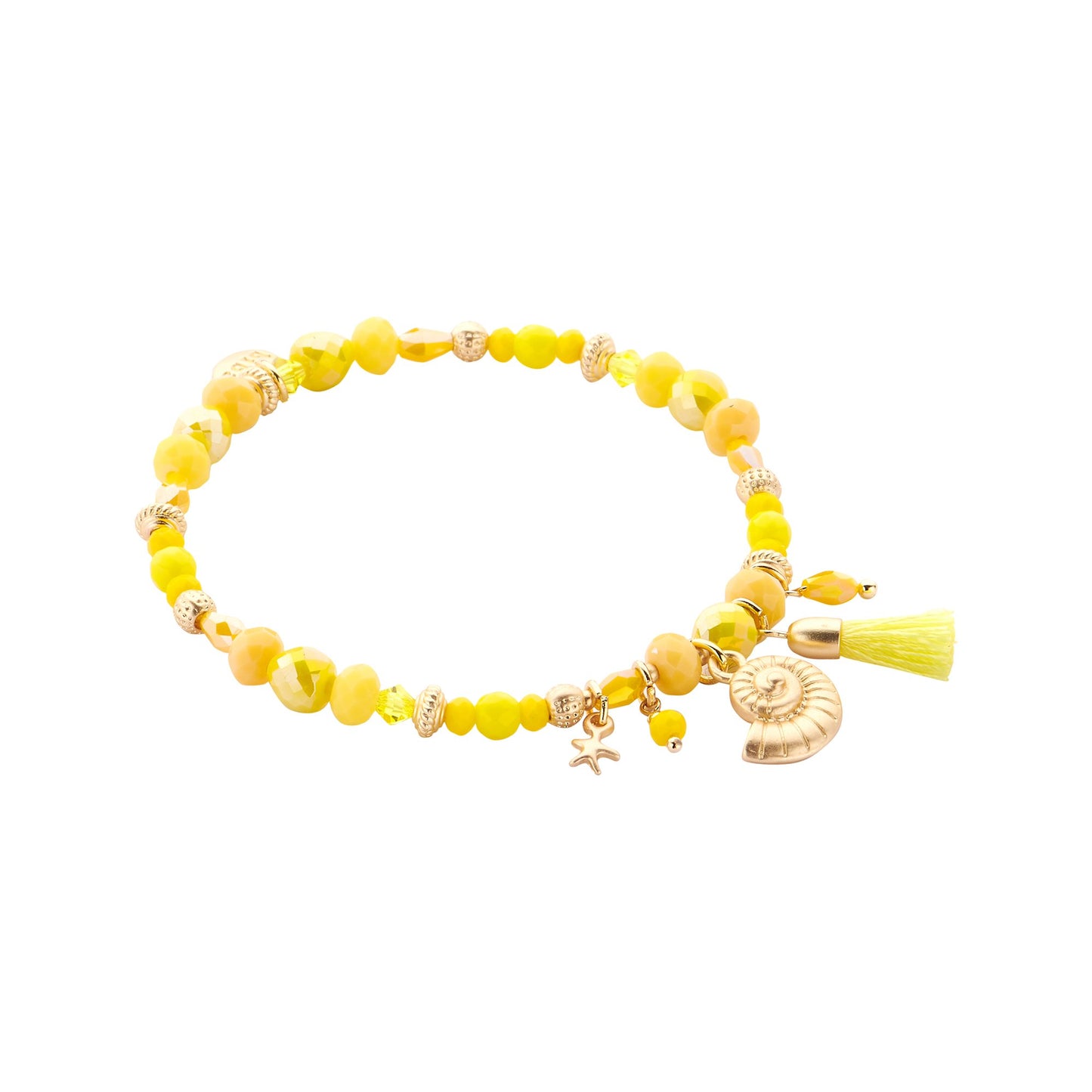 Perlenarmband Boho Maritim