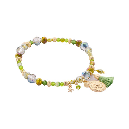 Perlenarmband Boho Maritim