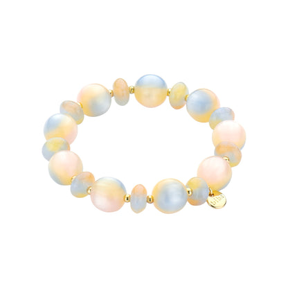 Mystic Magic Pearls Armband - Sunset Glow Funkelnde Farben für dein Handgelenk