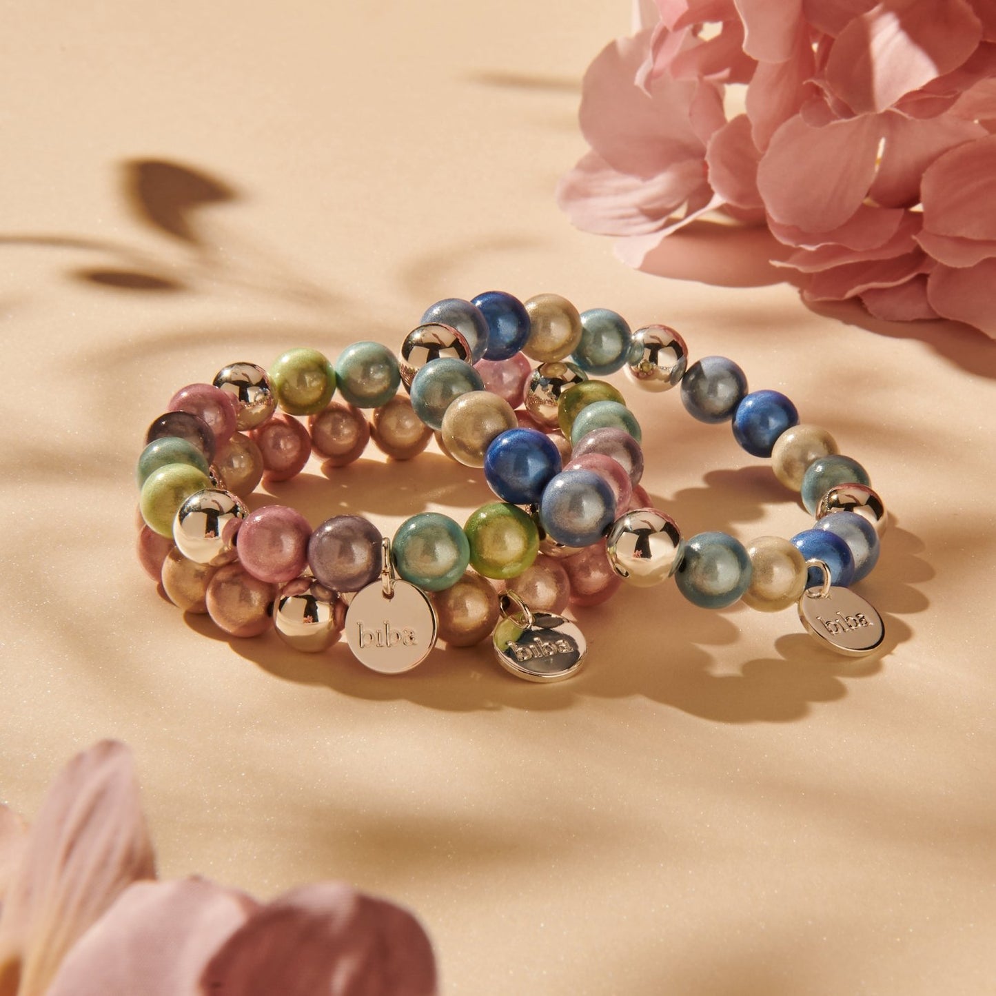 Mytic Magic Pearls Armband - Color Bliss SPRING25 Silber