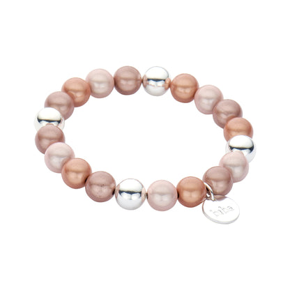 Mytic Magic Pearls Armband - Color Bliss SPRING25 Silber