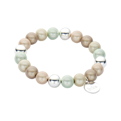 Mytic Magic Pearls Armband - Color Bliss SPRING25 Silber