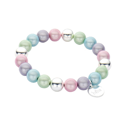 Mytic Magic Pearls Armband - Color Bliss SPRING25 Silber