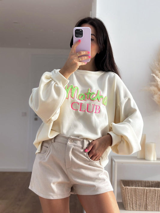 Pullover Matcha Club
