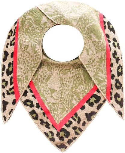 Zwillingsherz Dreieckstuch-/Schal ANGRY LEO