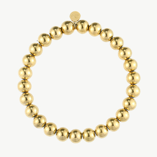 Perlenarmband aus Edelstahl