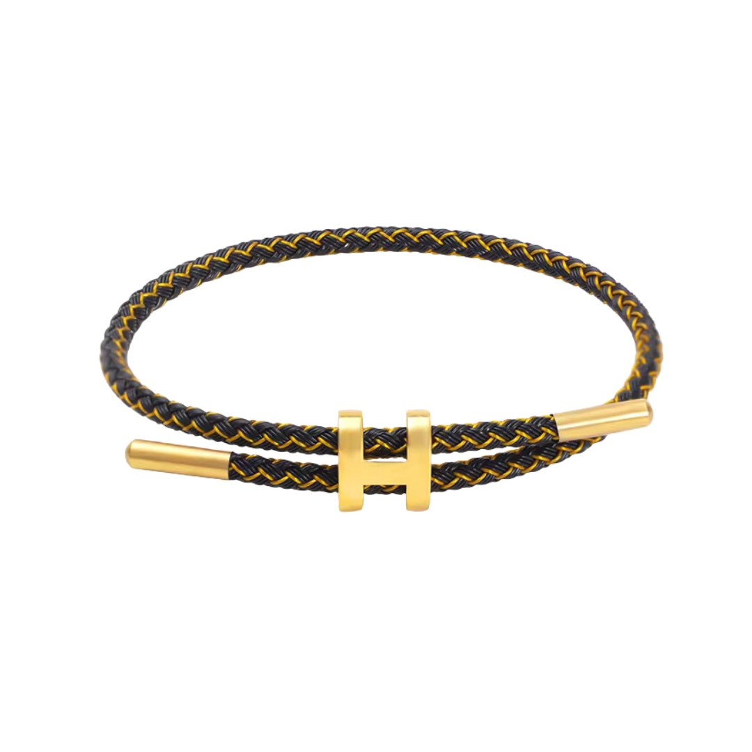 Stylisches Armband mit H-Verschluss – in vielen Farben erhältlich