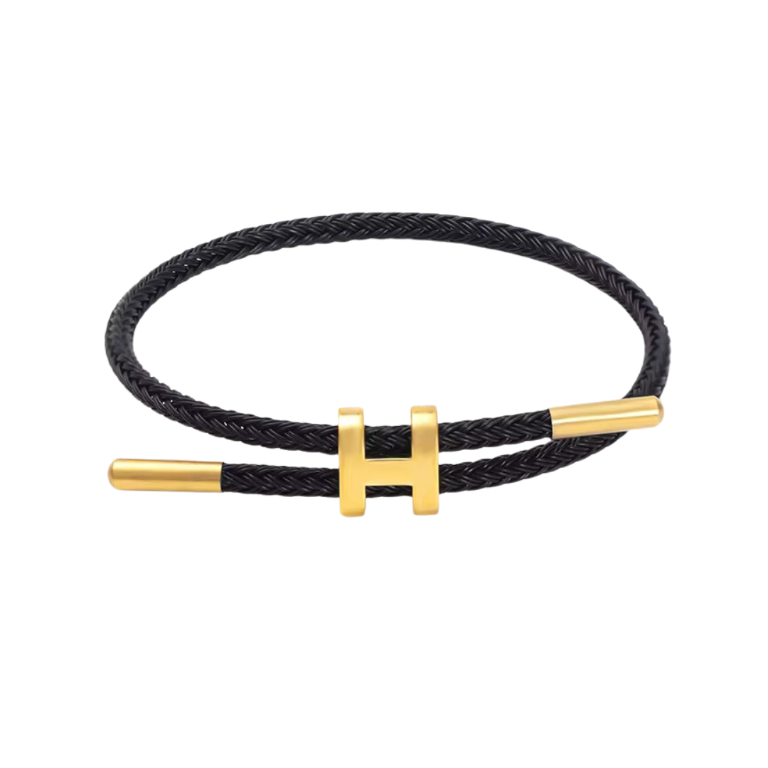 Stylisches Armband mit H-Verschluss – in vielen Farben erhältlich