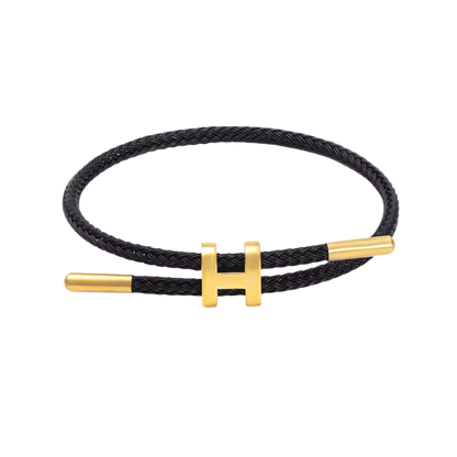 Stylisches Armband mit H-Verschluss – in vielen Farben erhältlich