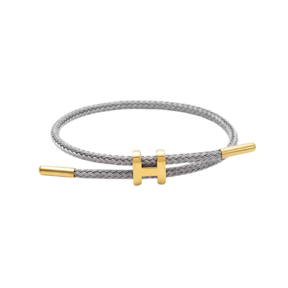 Stylisches Armband mit H-Verschluss – in vielen Farben erhältlich