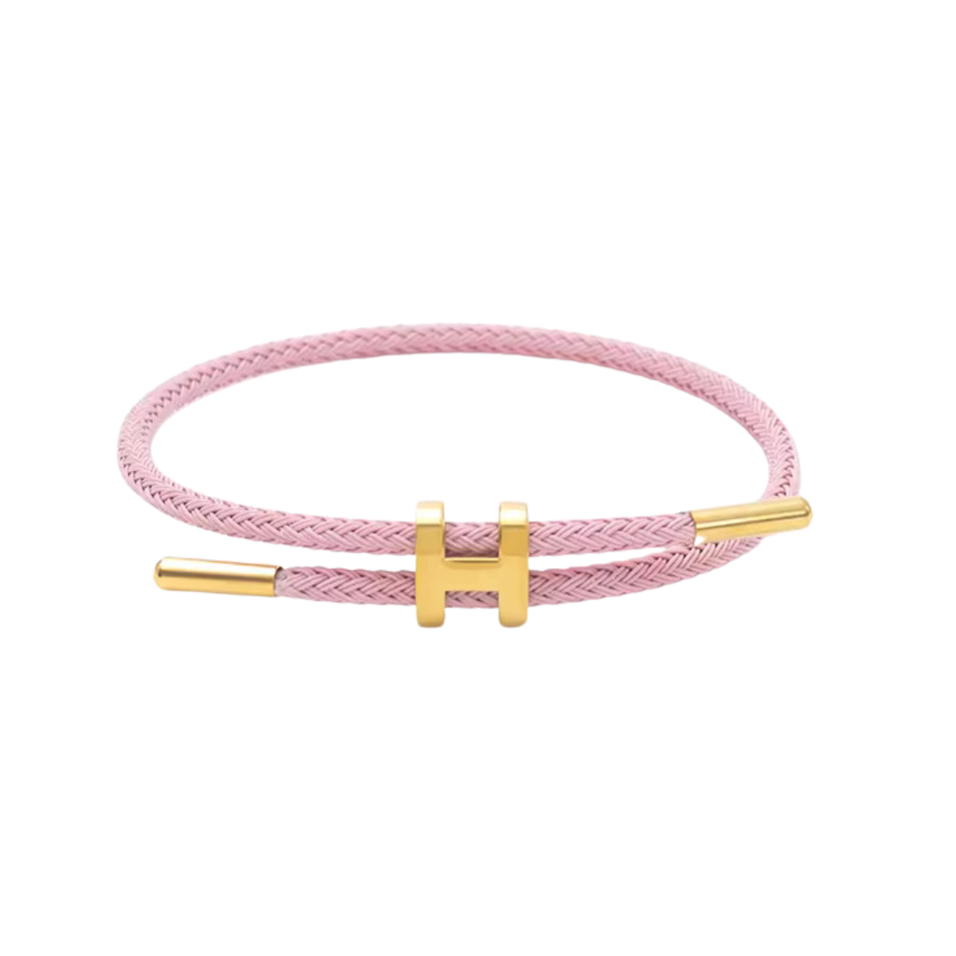 Stylisches Armband mit H-Verschluss – in vielen Farben erhältlich