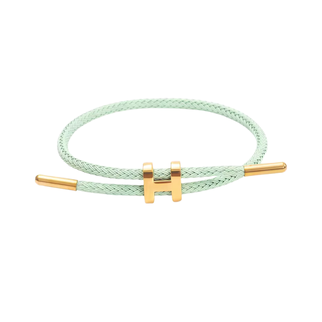 Stylisches Armband mit H-Verschluss – in vielen Farben erhältlich