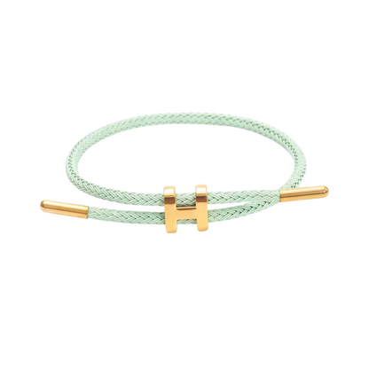 Stylisches Armband mit H-Verschluss – in vielen Farben erhältlich