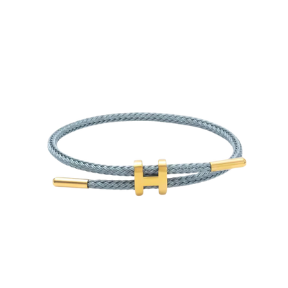 Stylisches Armband mit H-Verschluss – in vielen Farben erhältlich