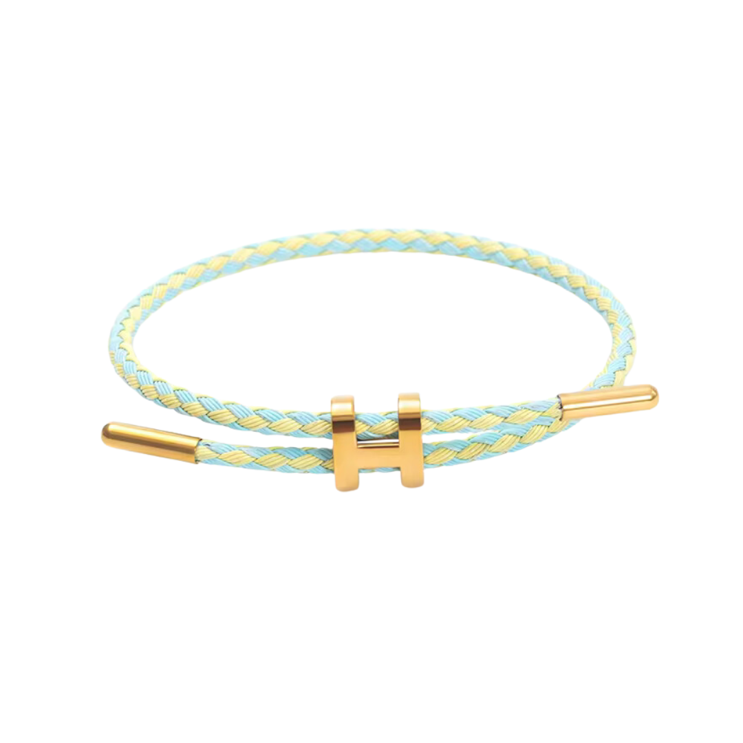 Stylisches Armband mit H-Verschluss – in vielen Farben erhältlich
