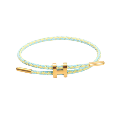 Stylisches Armband mit H-Verschluss – in vielen Farben erhältlich