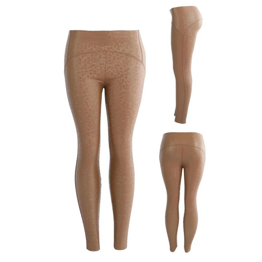 Lederleggings - Leo gefüttert