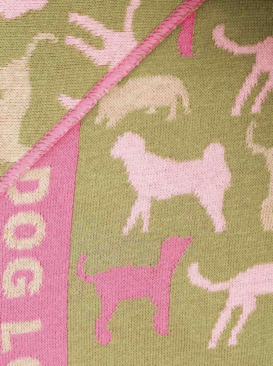 Zwillingsherz Dreieckstuch-/Schal DOG LOVER