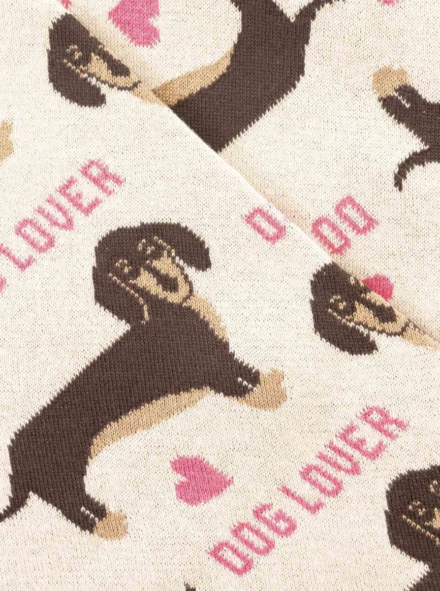 Zwillingsherz Dreieckstuch DOG LOVER Dackel