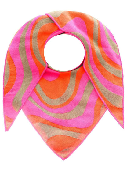 Zwillingsherz Dreieckstuch-/Schal HAPPY WAVES HAIRY