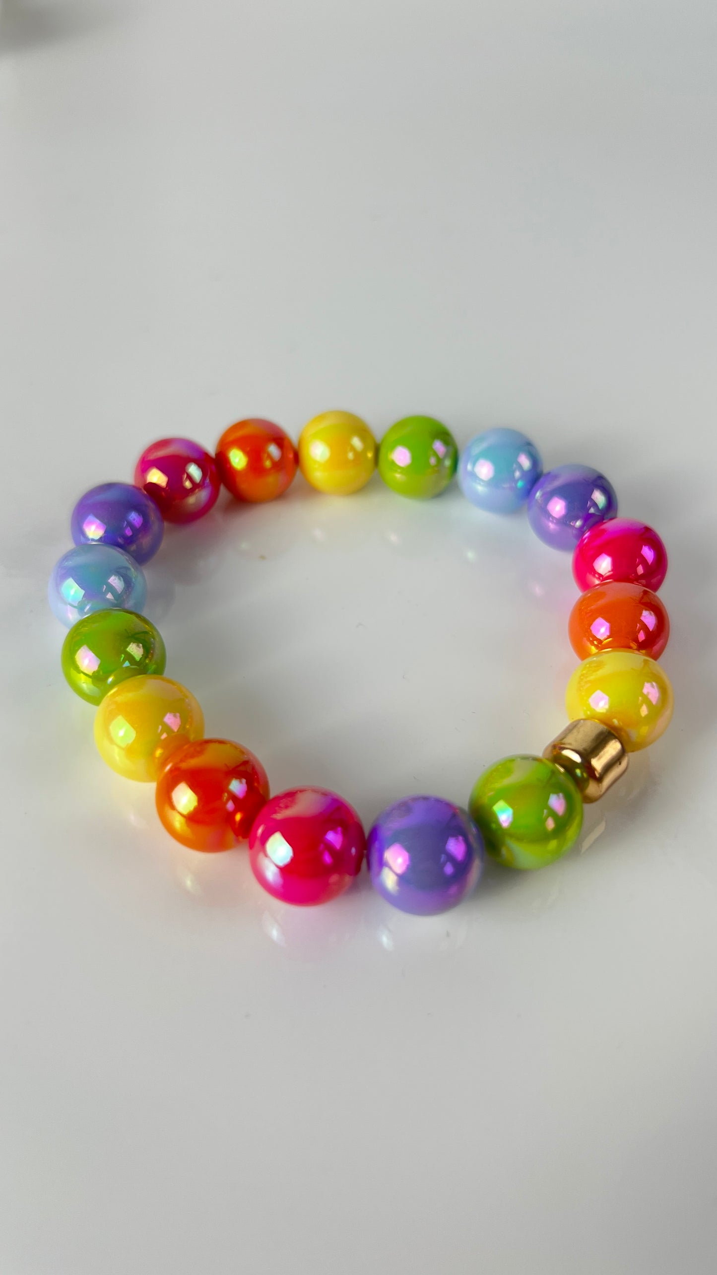 Armband MYSTIC PEARLS rainbow small