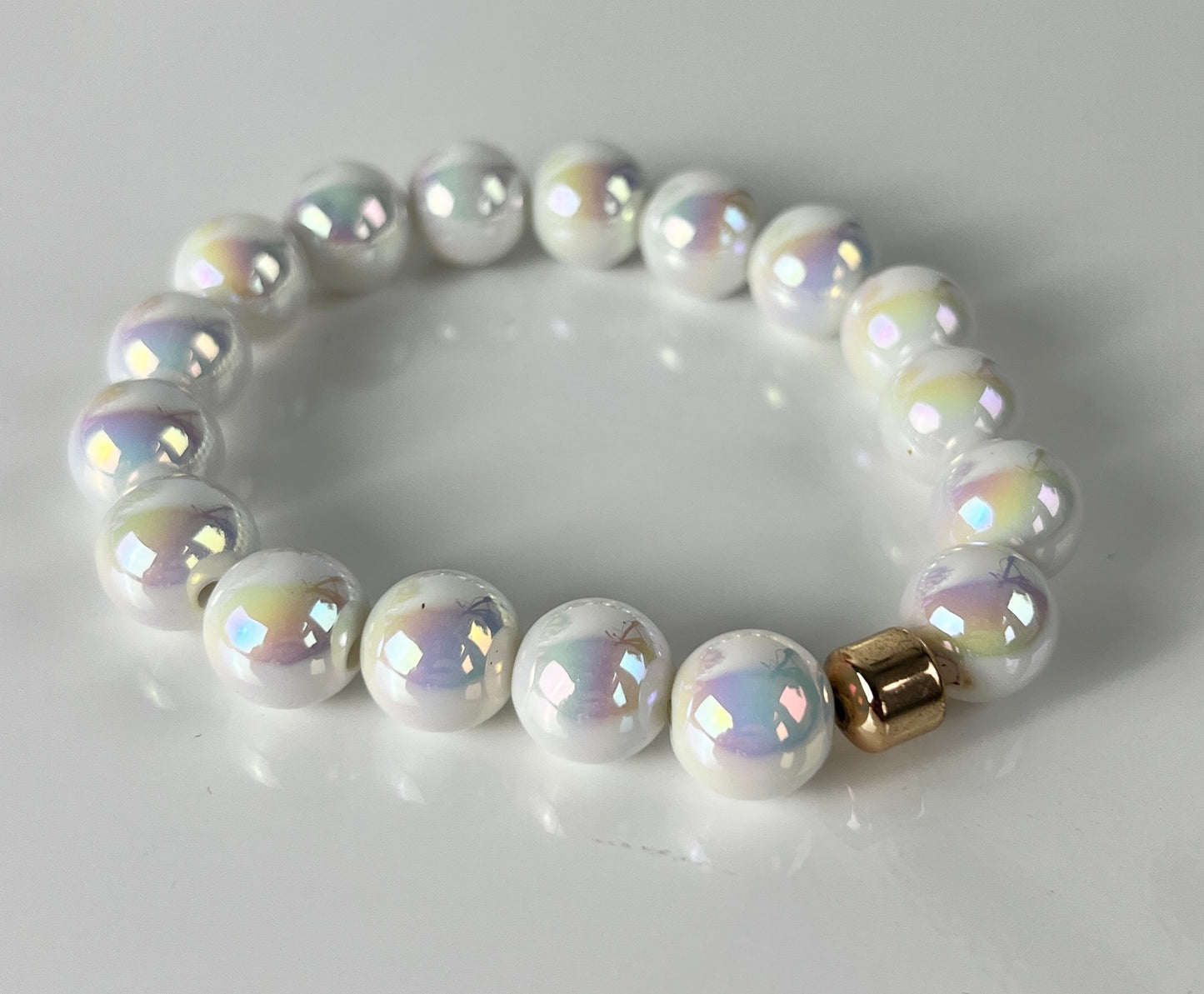 Armband MYSTIC MAGIC PEARLS weiss perlmutt