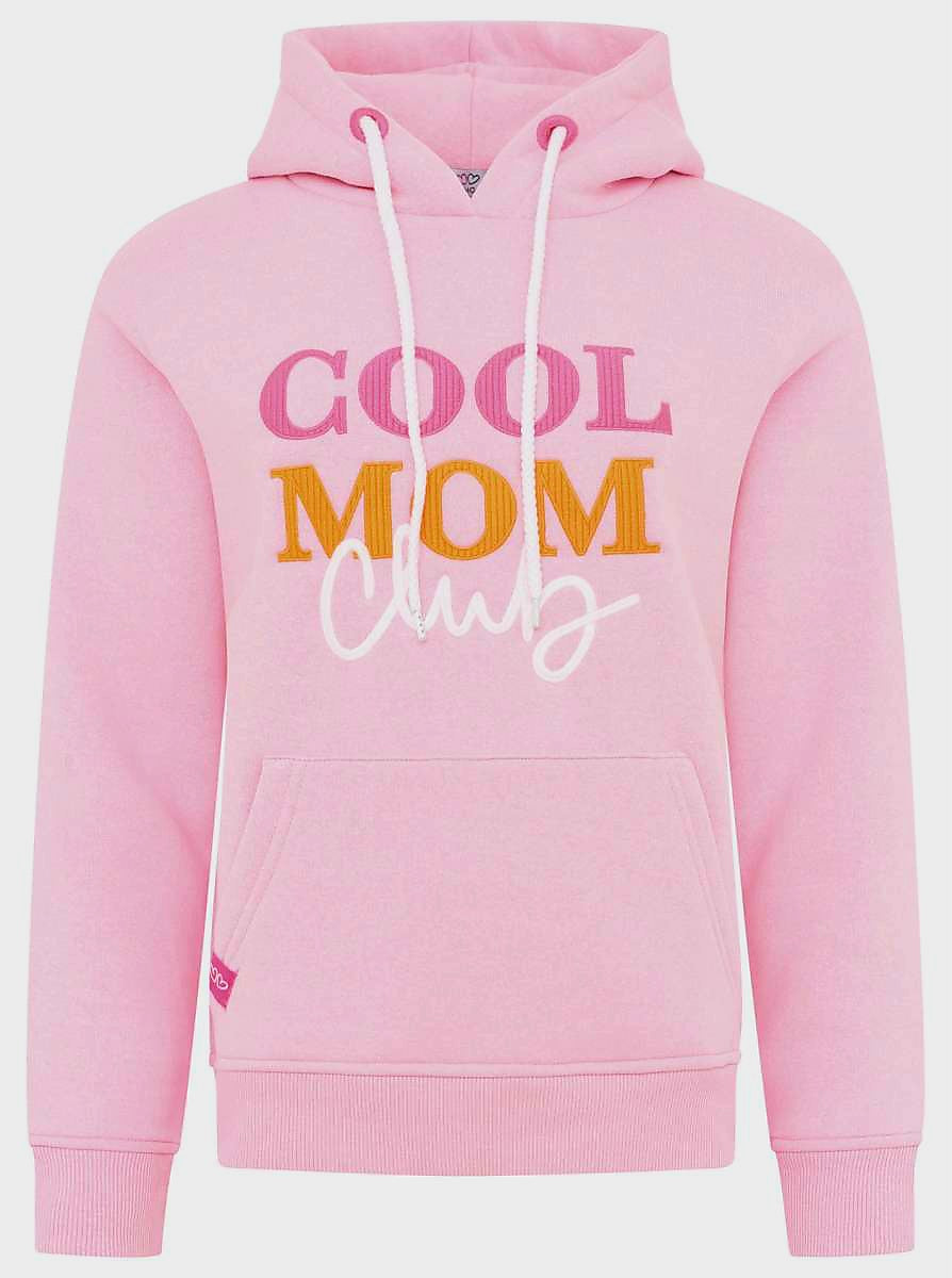 Zwillingsherz Cool Mum Club Hoodie Rosa
